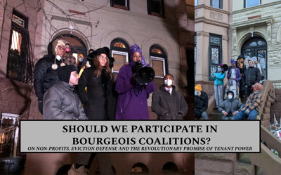 Should We Participate in Bourgeois Coalitions?