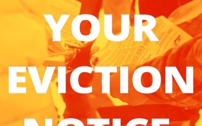 Letter: Burn Your Eviction Notice